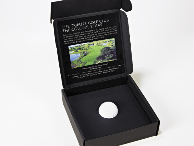 Golf Ball - 1 (packaging - boxes - mailers)